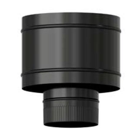 ESTUFA SOMBRERETE TERMINAL ANTIRREVOCANTE VITRI 90º Ø 150 AVM150