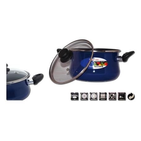 MAGEFESA SERIE DANUBIO OLLA CON TAPA 16   01107062