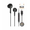 TECH AURICULARES CON MICROFONO USB-C  NEGRO TEC1302