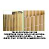 BAMBU CAÑIZO PVC 1 CARA 18 MM COLOR NATURAL 150X500 CM   MZ8006