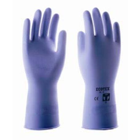 BAJA GUANTE LATEX ECOTEX BL 16 T-9 PAQUETE 12 UND 406000427