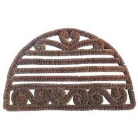 PLUVIA FELPUDO MEDIO CIRCULO FIGURAS 63X42 CM 3463