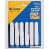 BRIPLAS FIELTRO ADHESIVO 6 U BANDA 80X12 MM BLANCO 110B
