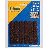 BRIPLAS FIELTRO ADHESIVO 6 U BANDA 80X12 MM MARRON 110M