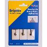 BRIPLAS COLGADOR COCINA INOX ADHESIVO 3 U GANCHOS EN V  200