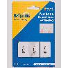 BRIPLAS COLGADOR COCINA INOX ADHESIVO 3 U GANCHOS EN UÑA  203