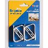 BRIPLAS PINZA SUJETA MANTELES 4 U BLANCO   268