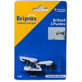 BRIPLAS CUELGA FACIL CUADROS 3 PUNTA 3 U  282