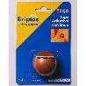 BRIPLAS TOPE PUERTA ADHESIVO ESFERICO CON IMAN 1U MARRON 311M