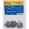 BRIPLAS GARFIO-CORCHETE CORTINA BAÑO 25 U CROMO 621