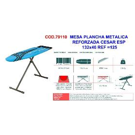 MESA PLANCHA METALICA REFORZADA CESAR ESP 132X45 125
