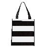 ROLSER FINSTOCK SHOPPING BAGS BOLSA LIDO BLANCO-NEGRO SHB006