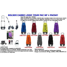 ROLSER CARRO LOGIC TOUR PACK MF PLEGABLE MORE IMX006