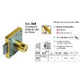 URKO CERRAD.SOBREP 23R ENTR 35-BOMBIL 25MM REVERS.MUEBLE 7103935
