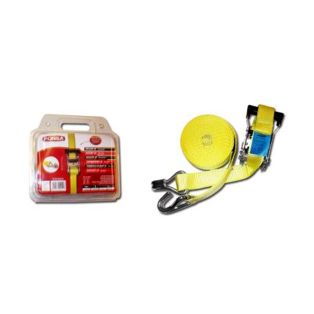 PONSA RATCHETS R-35 ESLINGA 5,5M+GANCHO CERR.REST.1250-2500 KG