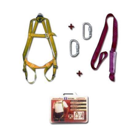 BAJA PONSA ECOSAFEX 2 SISTEMA ARNES+ABSORBEDOR+2 MOSQUETONES
