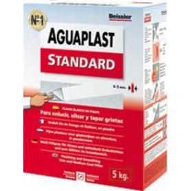 AGUAPLAST STANDARD PLASTE EN POLVO CAJA ESTUCHE 5 KG 70002-007