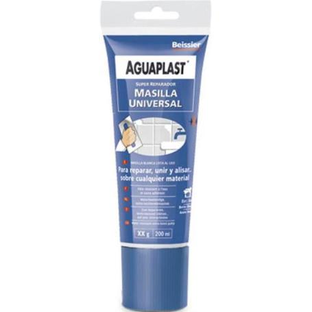 AGUAPLAST MASILLA UNIVERSAL LISTA AL USO TUBO 200 ML 70048-001