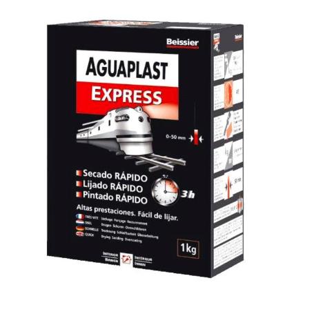 AGUAPLAST EXPRESS PLASTE EN POLVO CAJA ESTUCHE 1 KG 70032-003