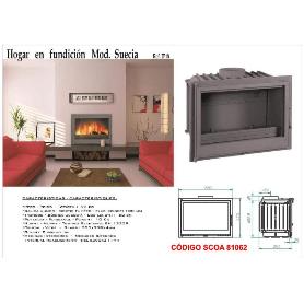 HOGAR FUNDICION FINSTOCK SUECIA JP18 SALIDA SUP 180 SIN TURBINA