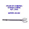 UTILES CHIMENEA TENAZA LUMBRE 500 MM REF. 34405