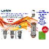 PRHIE DESCARGADOR WC CISTE BAJA NIAGARA CABLE DOBLEPULSADO 70355