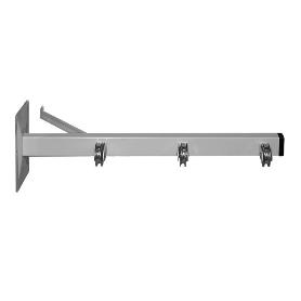 TENDEDERO JUEGO CINCADO PARED 3 POLEA 460 MM PLACA160X80MM 39221 (CAJA 2 UNIDADES)