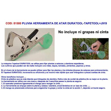 PLUVIA TAPETOOL ATADORA PROFESIONAL PARA ATAR DE CINTA-GRAP J919