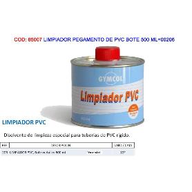 UNECOL LIMPIADOR PEGAMENTO DE PVC LATA 500 ML 00206