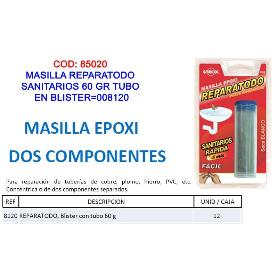 UNECOL MASILLA REPARATODO SANITARIOS 60 GR TUBO  BLISTER 008120
