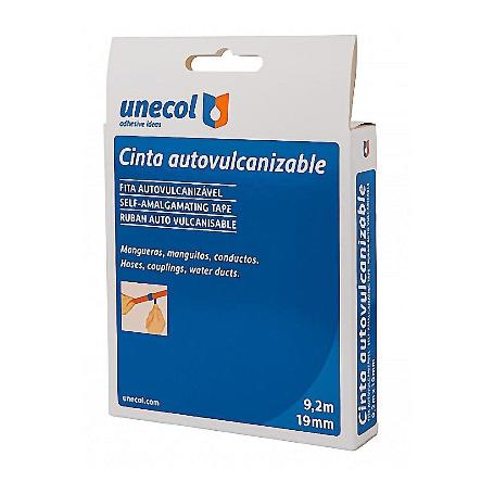 UNECOL CINTA TAPAFUGAS AUTOVULCANIZABLE ROLLO 9 MTX19 MM 8443