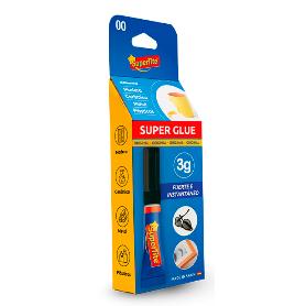 SUPERTITE ADHESIVO SUPER GLUE INSTANTANEO CIANO 1 TUBO 3 GR 2400
