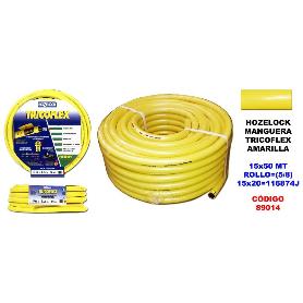 HOZELOCK MANGUERA TRICOFLEX AMARILLA 5 CAPAS 15 Ø X 50 M 116874J