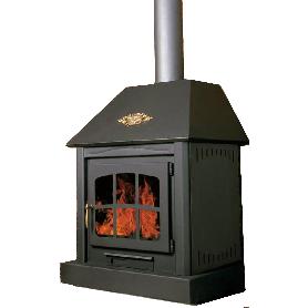 ESTUFA FINSTOCK LEÑA MASIA 510  SALIDA SUPERIOR 150