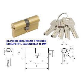 BAJA MCM CILINDRO SEGURIDAD EUROPERF AS6-75 35X40 R-15 LATON
