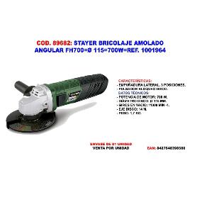 STAYER BRICOLAJE AMOLADO ANGULAR FH700 C Ø 115 700W 1001964