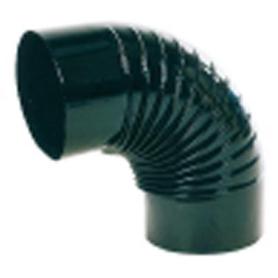 ESTUFA CODO VITRIFICADO NEGRO 850º RIZADO 90º DE 200 CV20090(05)