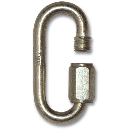 ESLABON RAPIDO AVL CON TUERCA SEGURIDAD M-  8    ZINCADO (CAJA 10 UNIDADES)