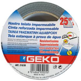 BAJA CINTA AMERICANA IMPERMEABLE BLANCA 50 MMX25 M