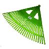 PLUVIA RASTRILLO ESCOBA PLASTICO  59 X 41 27 DIENTES HF-067