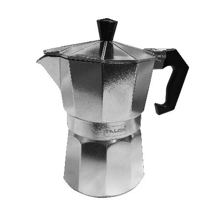 TALOX CAFETERA ALUMINIO 12 TAZAS REF. TXCAL12