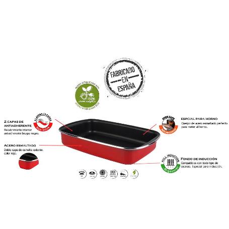 MAGEFESA FINSTOCK MOLDE HORNO RECTANGULAR PRAGA 35    01107415