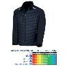 MARCAFINSTOCK ROPA ABRIGO CHAQUETA SOFTSHELL HIBRI NEG M 288CSHM
