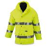 MARCA ROPA ABRIGO PARKA FLUORESCENTE AMARILLO S 288PFES