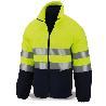 MARCA ALTA VISIBILIDAD FORRO POLAR AMARILLO AZUL L 288FPFYAMIX-L