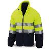 MARCA ALTA VISIBILIDAD FORRO POLAR AMARILLO AZUL M 288FPFYAMIX-M