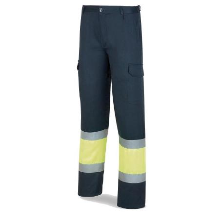 MARCA PANTALON TERGAL ALTAVISIBILIDAD AMARILAZUL 48 388PFXYA48