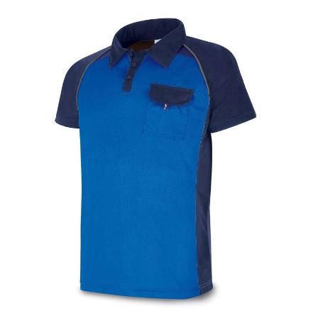MARCA POLO M-CORTA MAS TRANSPIRACION AZULINA-AZUL T-L 1288PTMCAA