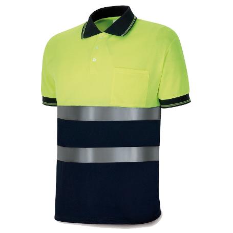 MARCA POLO MANGA CORTA ALTAVISIBILI AMARIAZUL T-M 1288PAVXCRYFAM