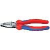 KNIPEX ALICATE UNIVERSAL 0302-180 MANGO PLASTICO BICOLOR